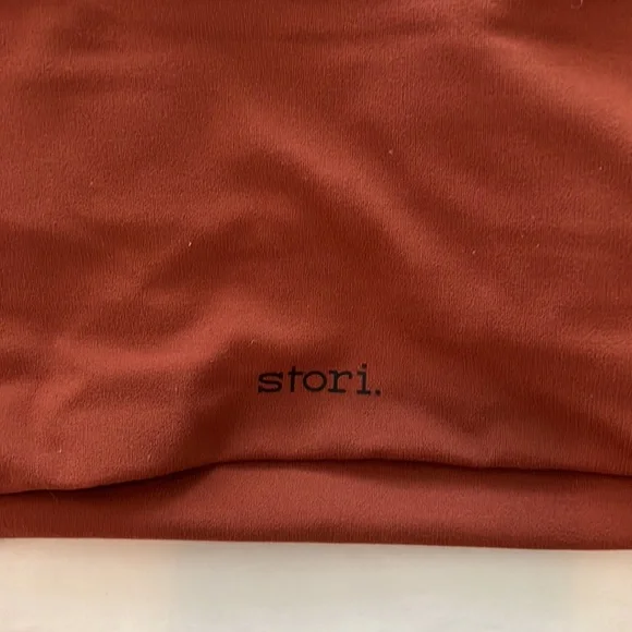 nwt stori cruise long line bra in color brandy size 6 - Picture 7 of 9